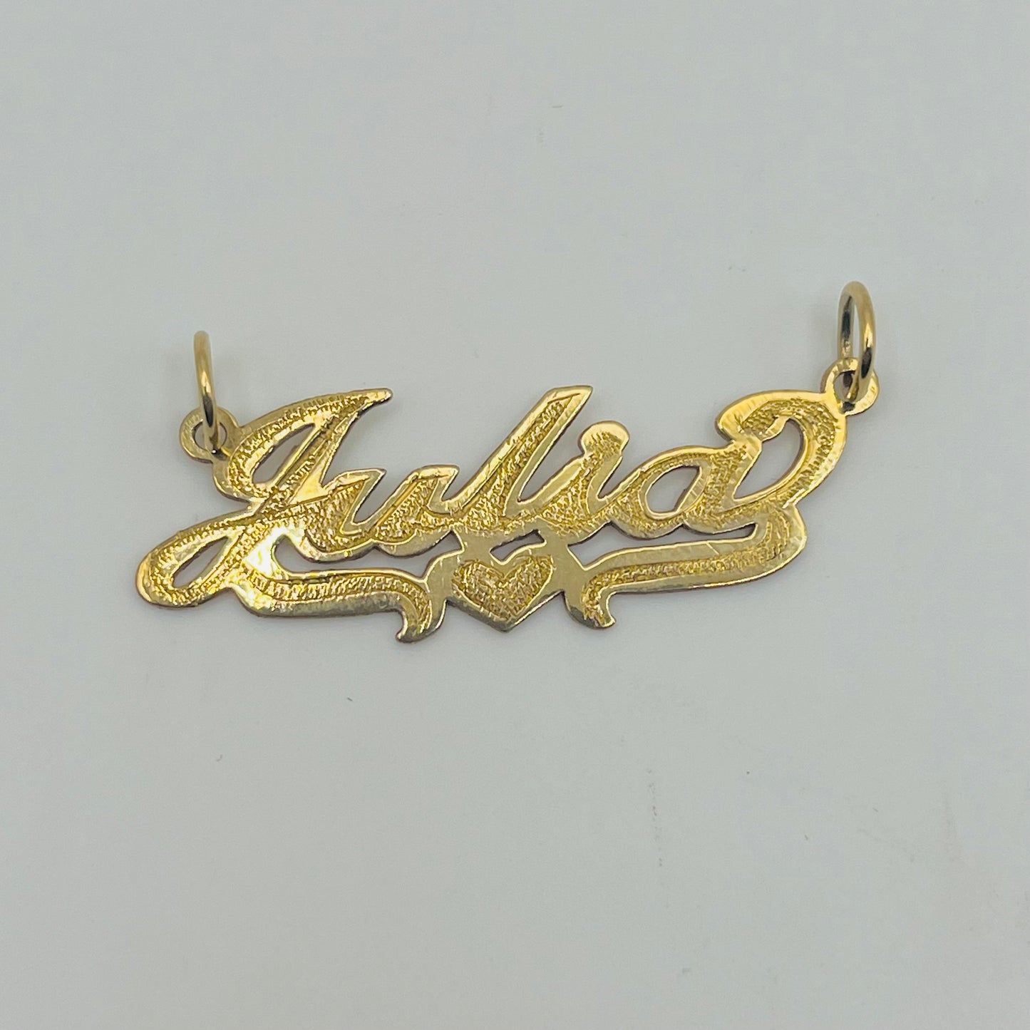 10K GOLD Fancy Single Nameplate (custom)