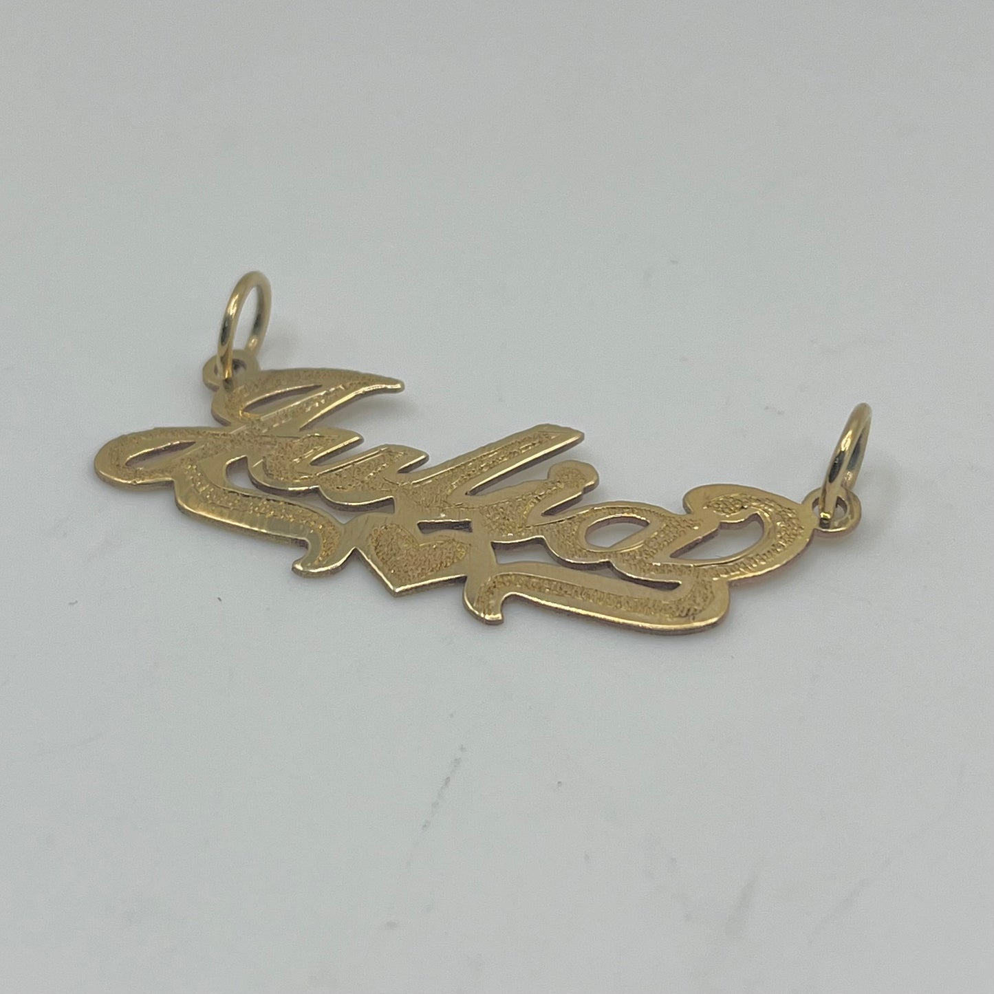 10K GOLD Fancy Single Nameplate (custom)