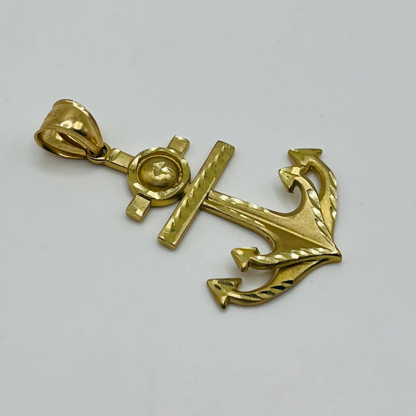 10k Gold Anchor Charm
