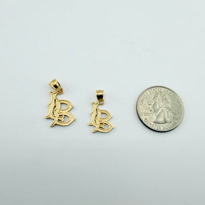 10K Gold Long Beach Charm