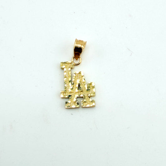 10k Gold LA Charm (Small)