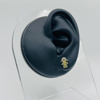 10k Gold Kiddie Earrings