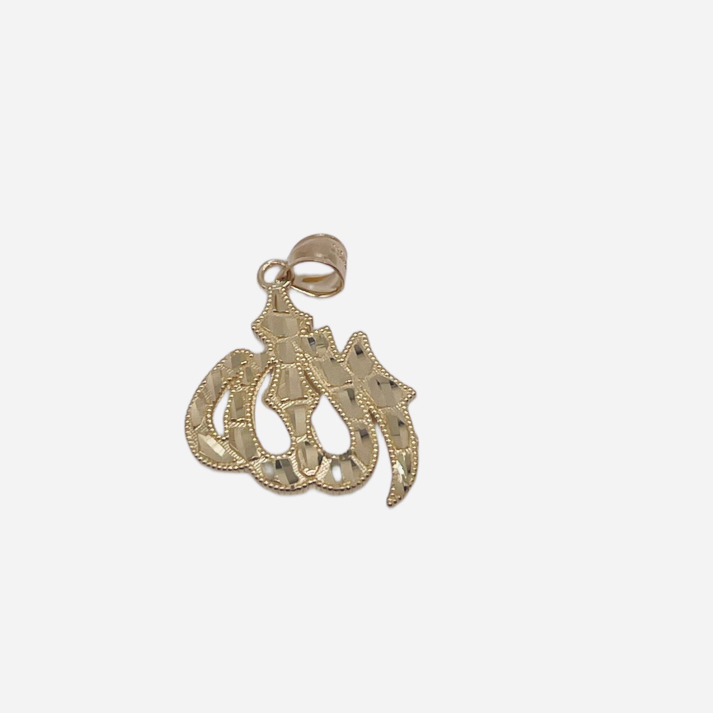 10K Gold Allah Charm (L)