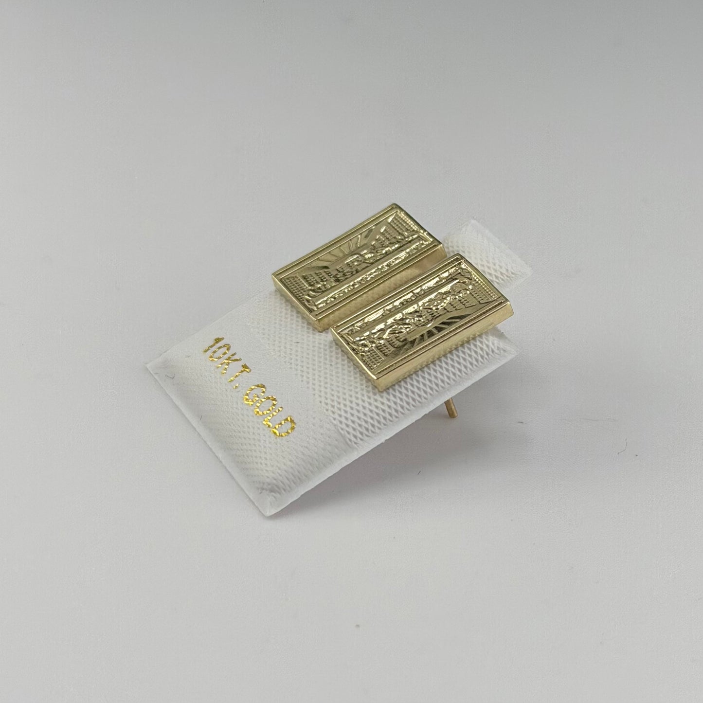 10k Gold Classic Last Supper Earrings (S)