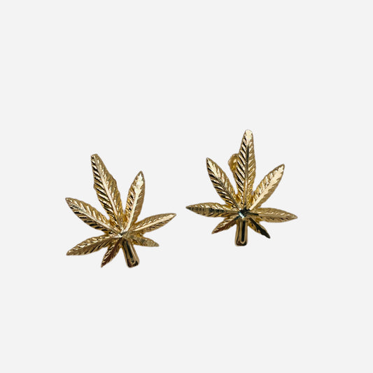 10K Gold Mary Jane Earrings