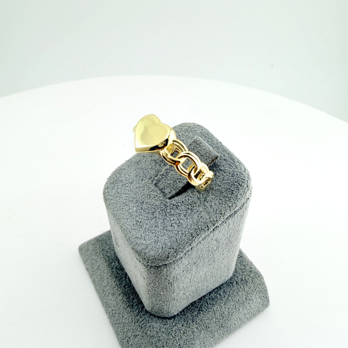10K Gold Heart Reflections Ring