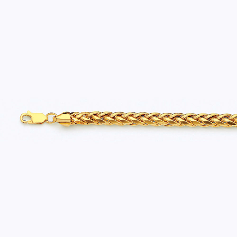 10K Gold Palm Bracelet | Width: 5mm