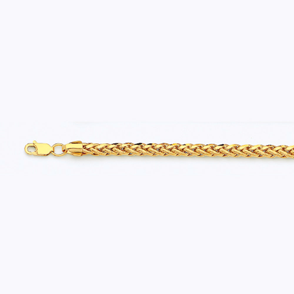 10K Gold Palm Bracelet | Width: 4mm