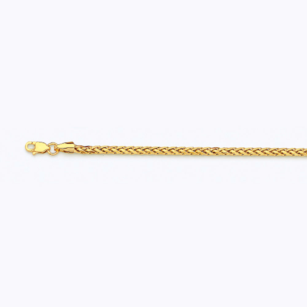 10K Gold Palm Bracelet | Width: 2.5mm