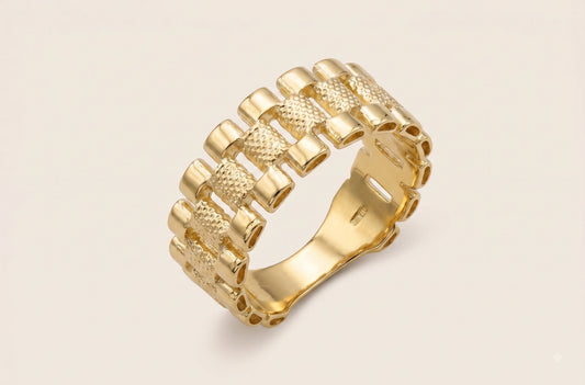 10K Gold RX Band (8mm)