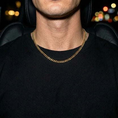 10K Gold Hollow Miami Cuban Chain