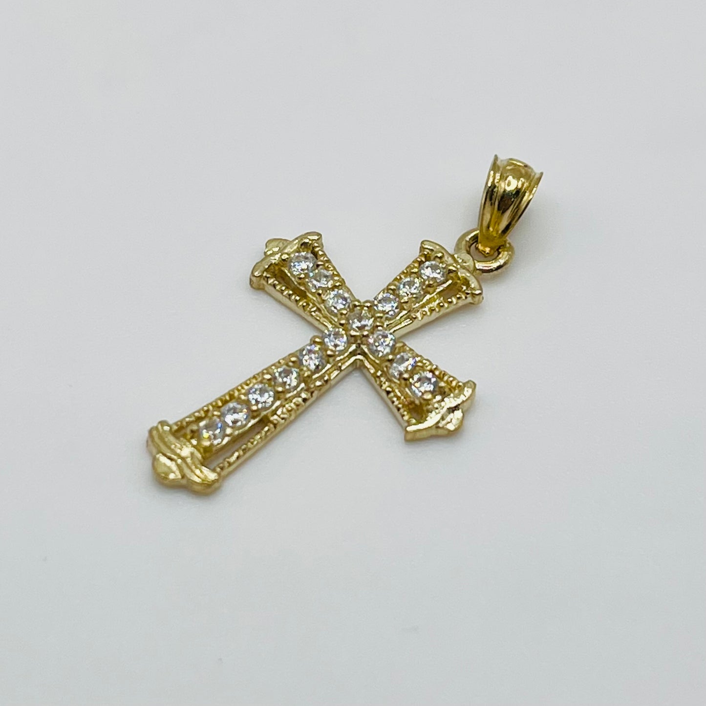 10k Gold Divine Crucis Cross