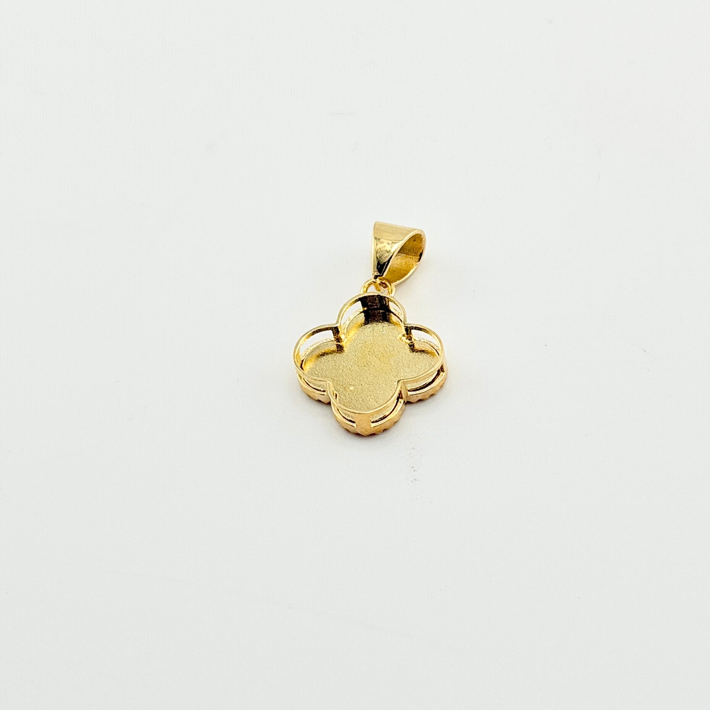 10K Gold Fancy Clover Charm