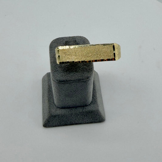 10k Gold Dc Two Finger Ring ( M)