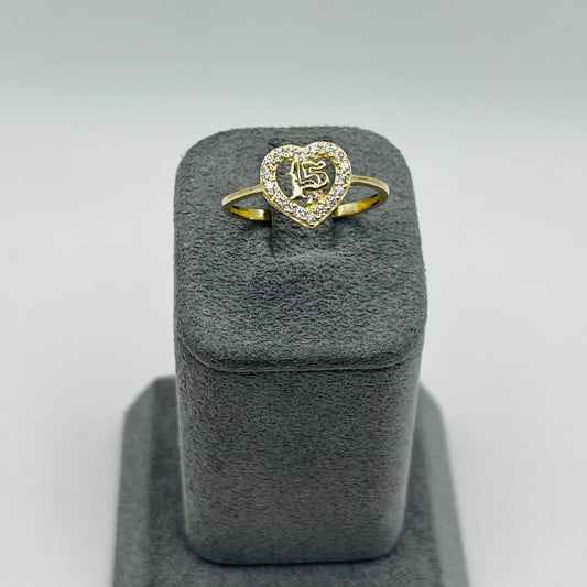10k Gold Dulce Promesa Quince Ring