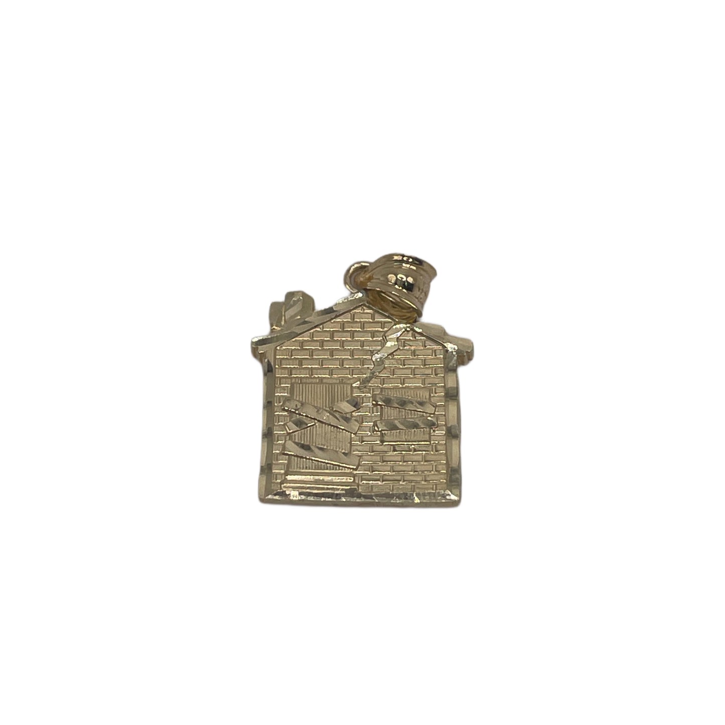 10K GOLD TRAP HOUSE CHARM (17mm)