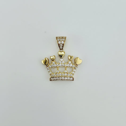10k Gold Crown of Dreams Charm