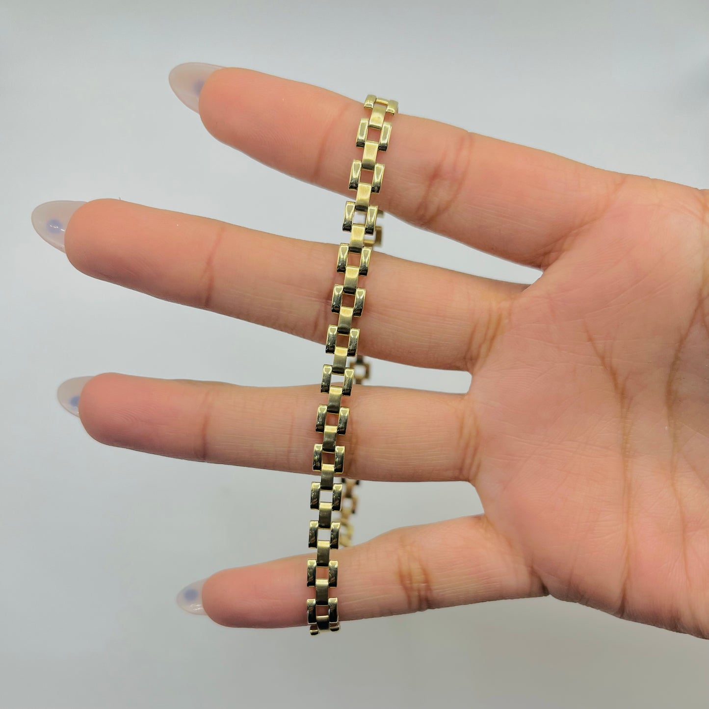 10K Gold 5mm RX Anklet