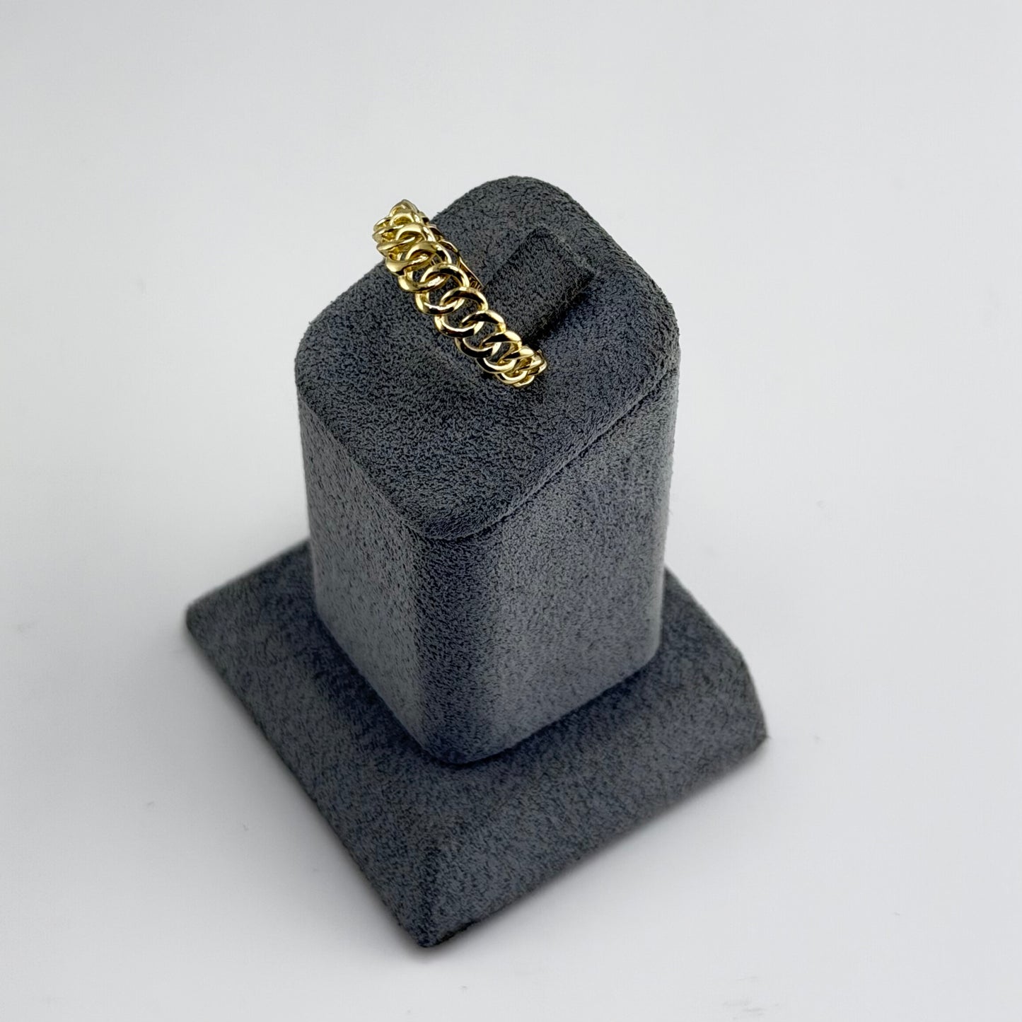 10k Gold Royal Cuban Ring