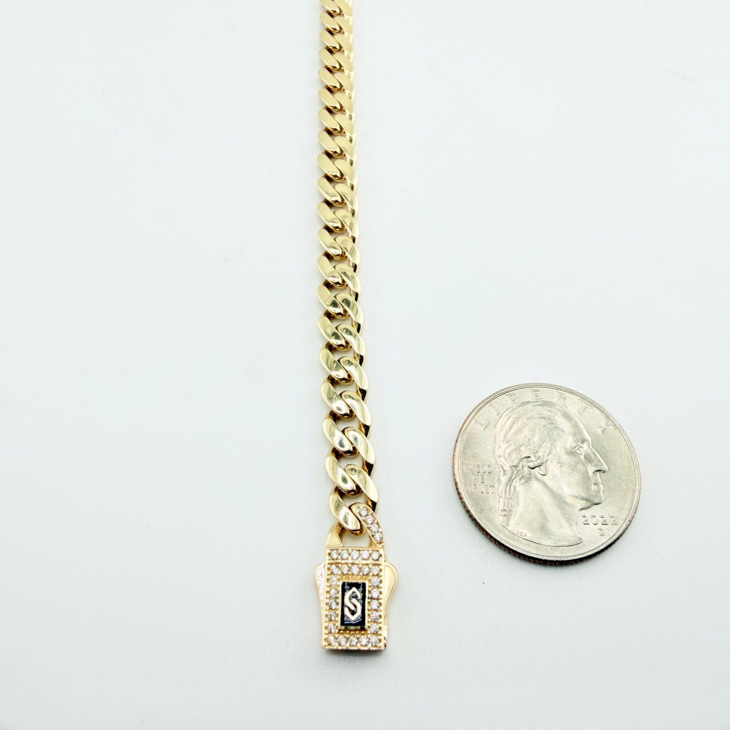 10K Gold Lightweight Monaco Bracelet