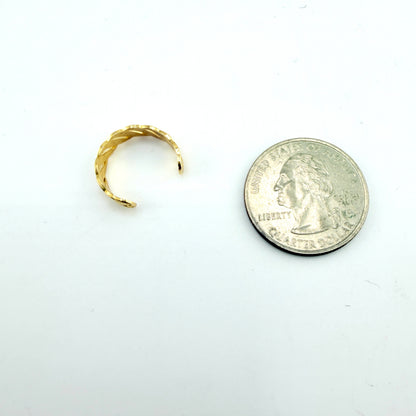 10k Gold Elegance Toe Ring