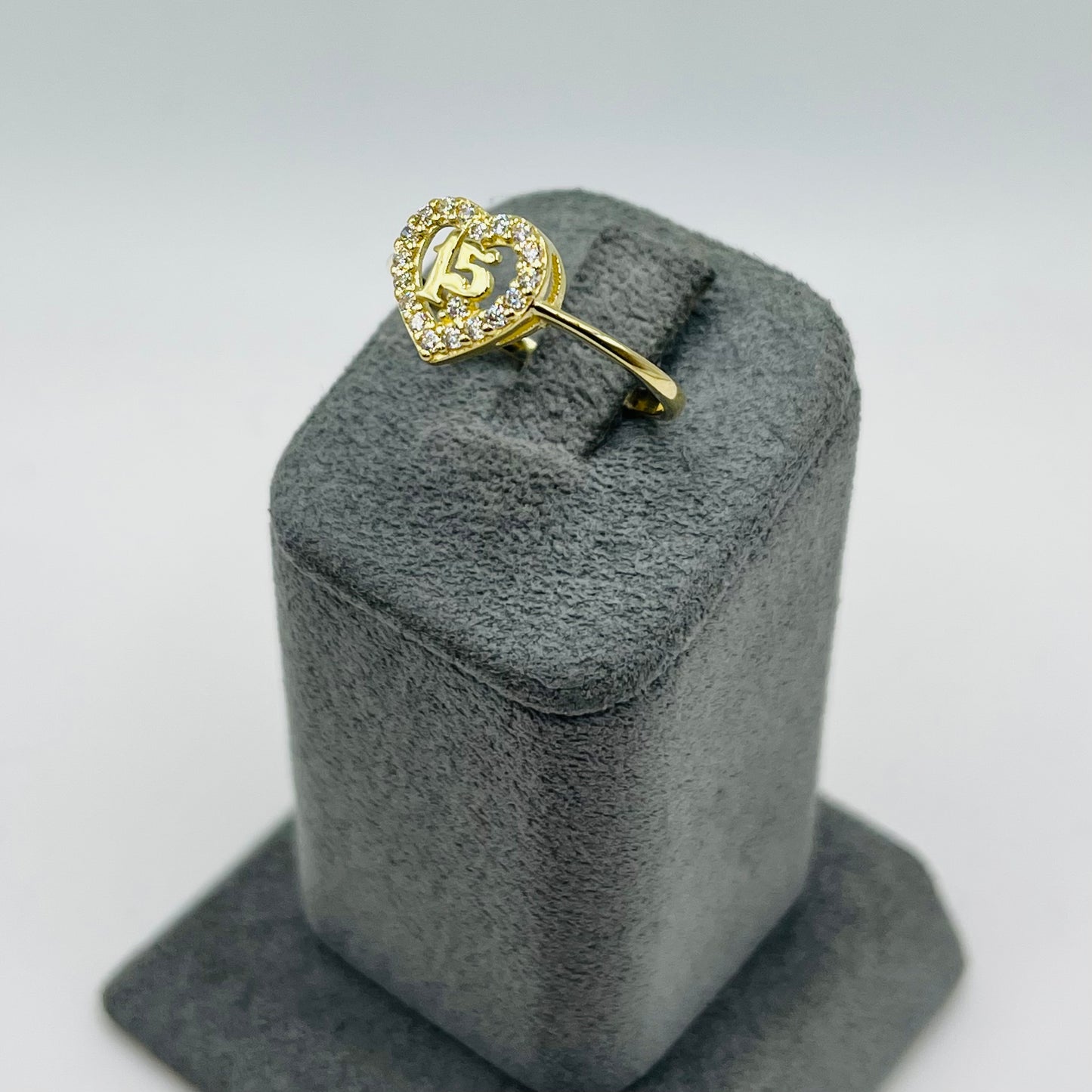 10k Gold Dulce Promesa Quince Ring
