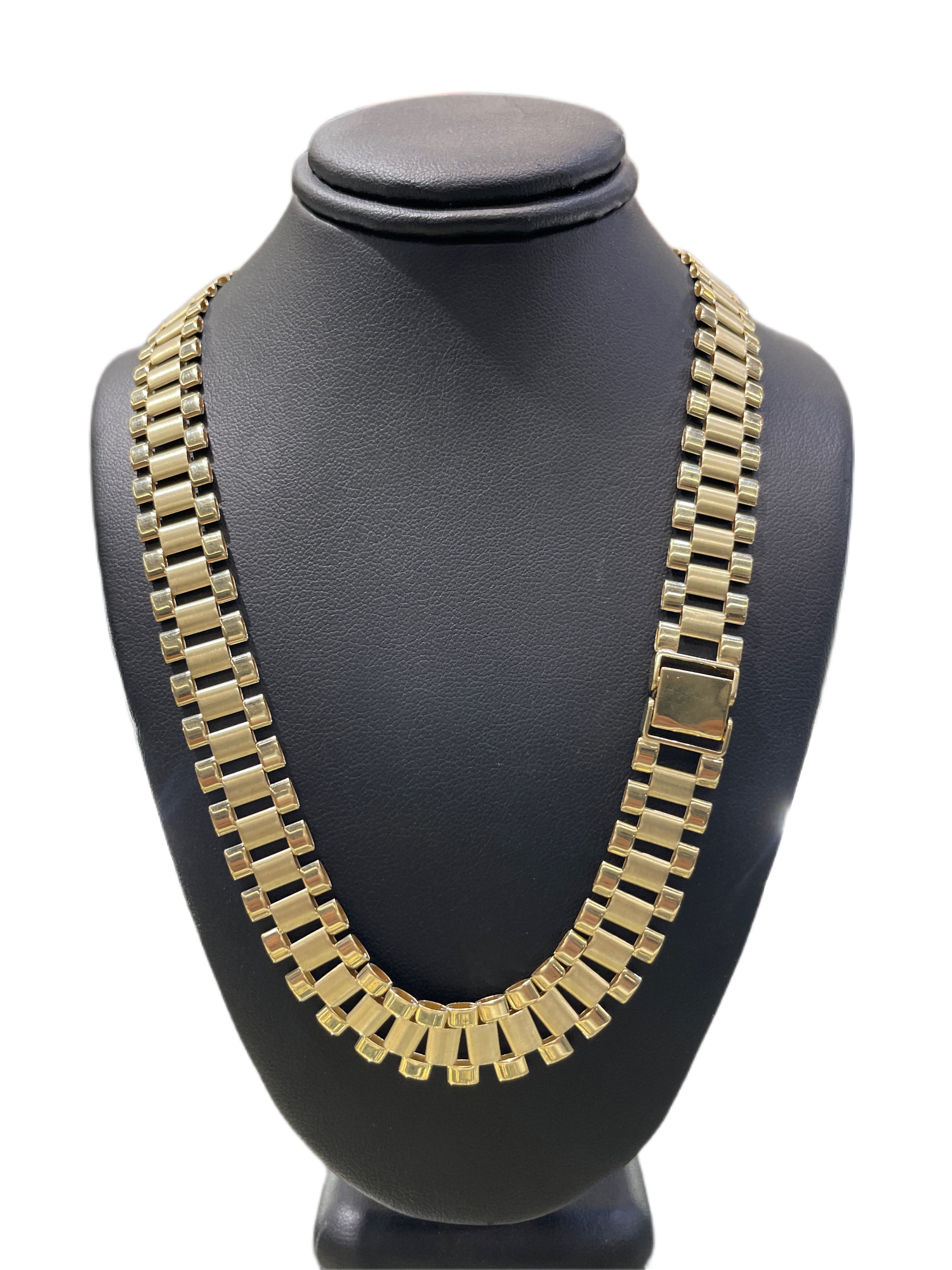 Rolex Chain Sizes 10K Gold 14mm Premium RX Chain – Candy Jewelers