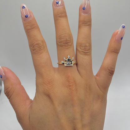 14k Gold Mini Princess Quince Ring