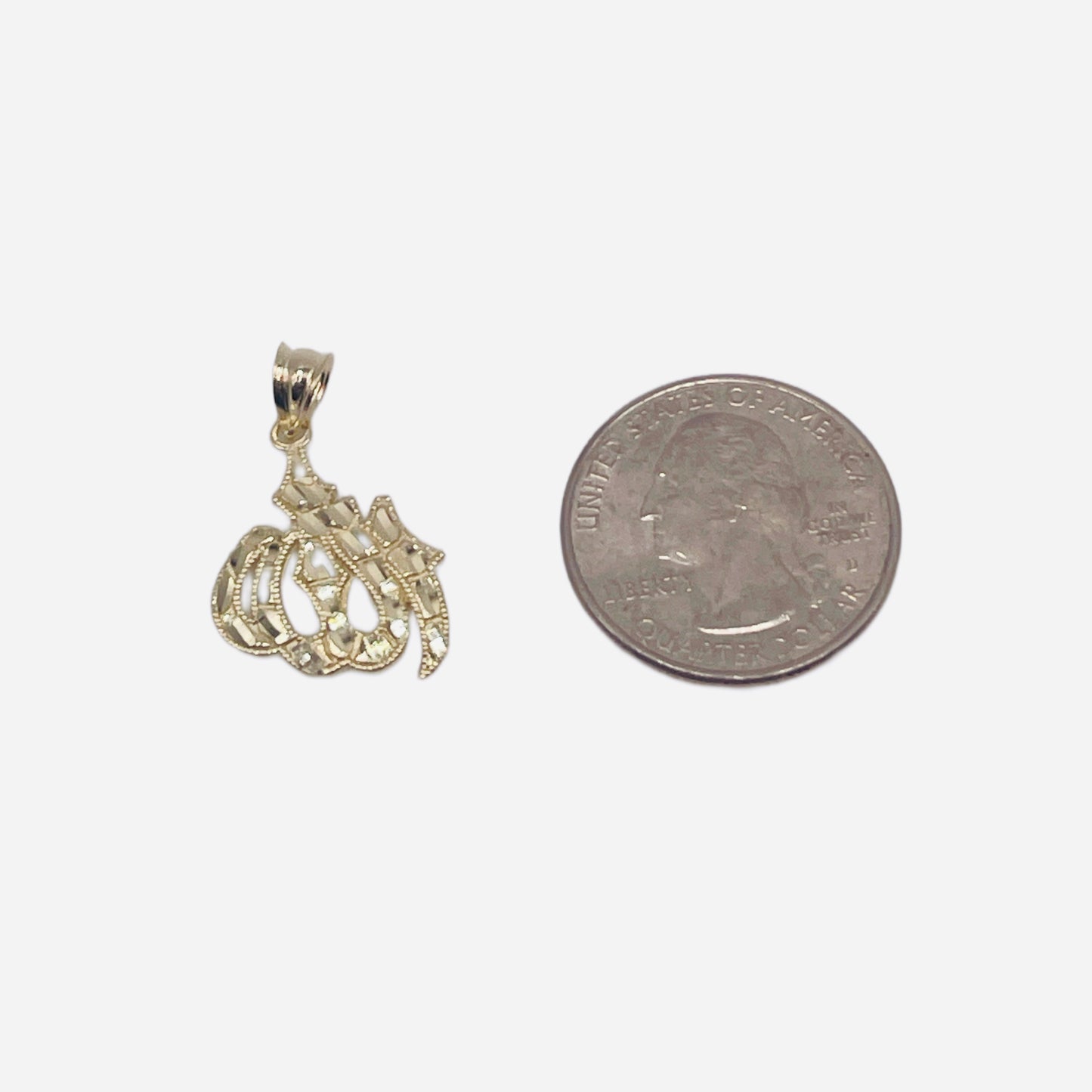 10K Gold Allah Charm (sm)