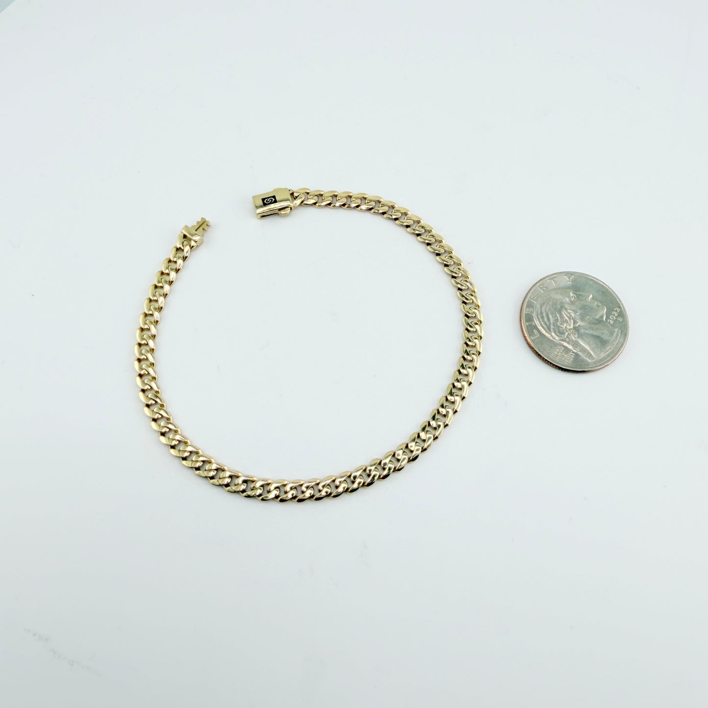 10K Gold Lightweight Monaco Bracelet