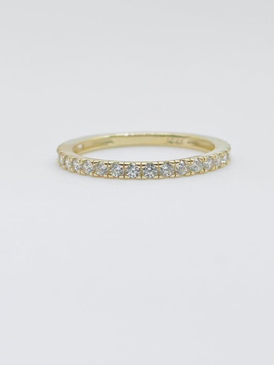 10K Gold Classic CZ Band