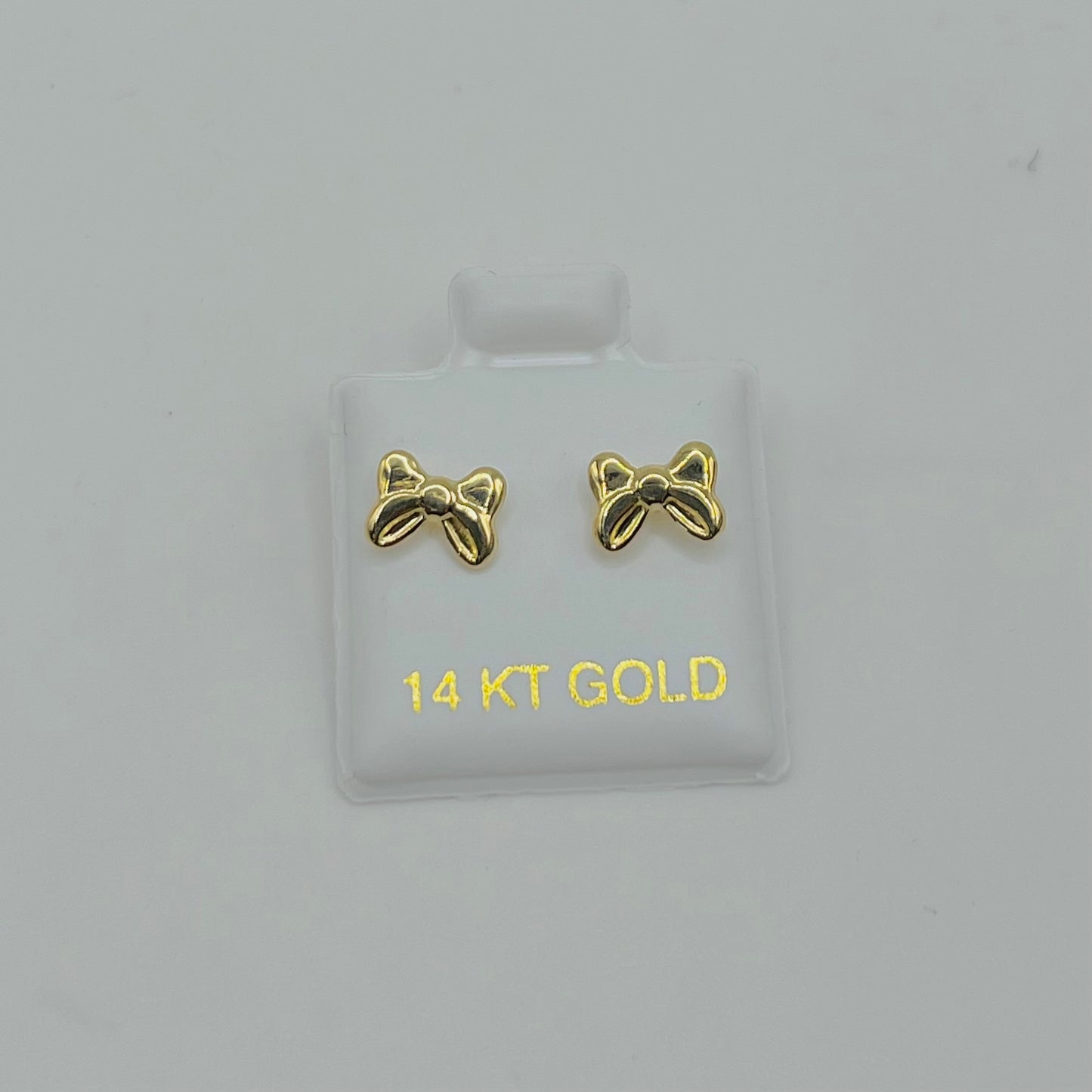 14k Gold SweetBow Earrings