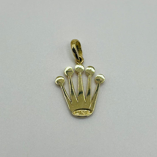 10k Gold XS RX Crown Charm