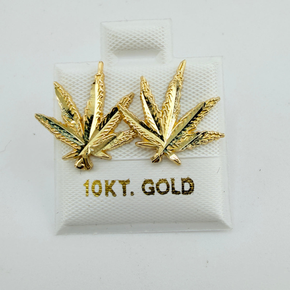10K Gold Mary Jane Earrings