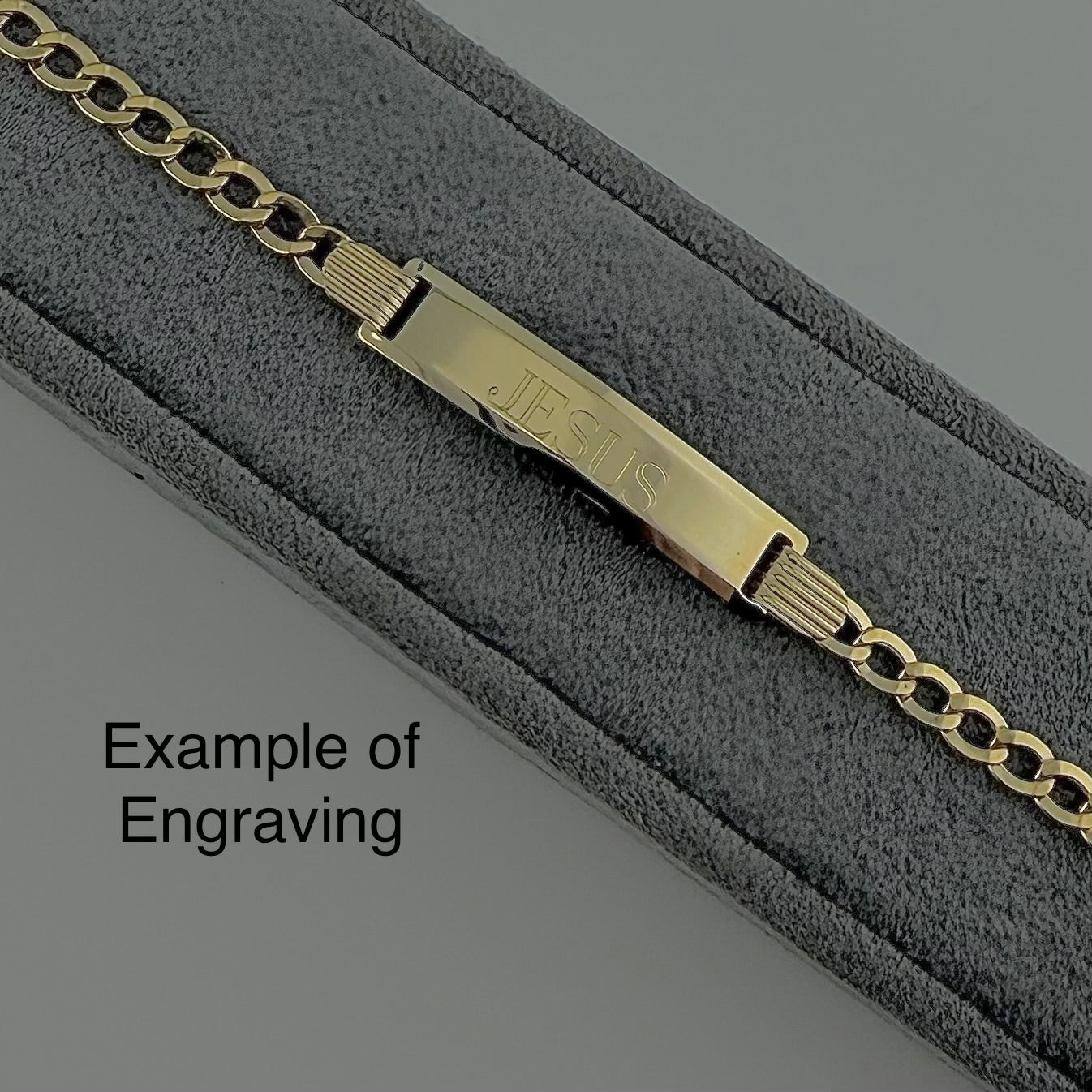 14k Gold Tri-Color Valentino 2.2mm ID Bracelet