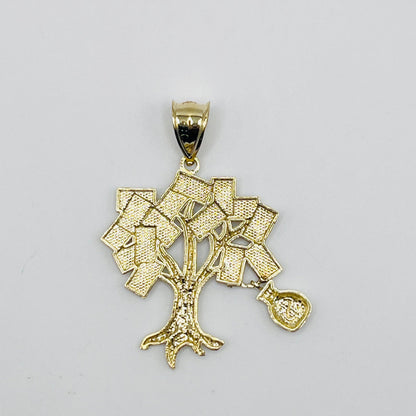 10K Gold Money Tree charm - CUSTOM
