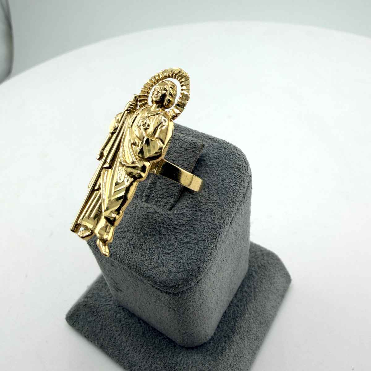 10k Gold San Judas Ring (Large)
