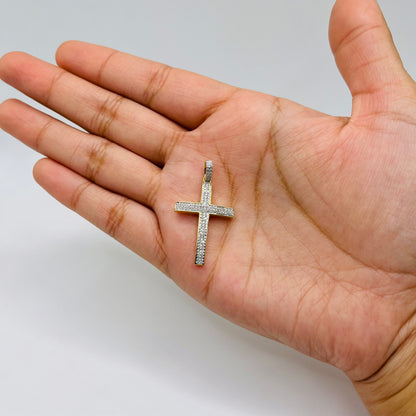 MicroPave Diamond Cross