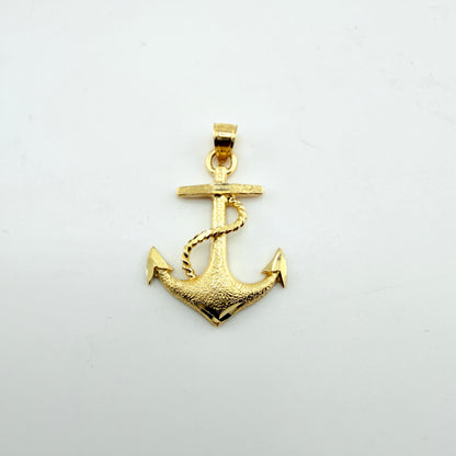 10k Gold Anchor Away Charm