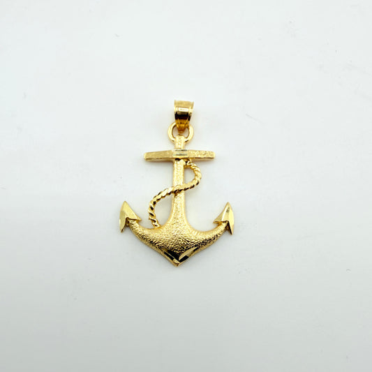 10k Gold Anchor Away Charm