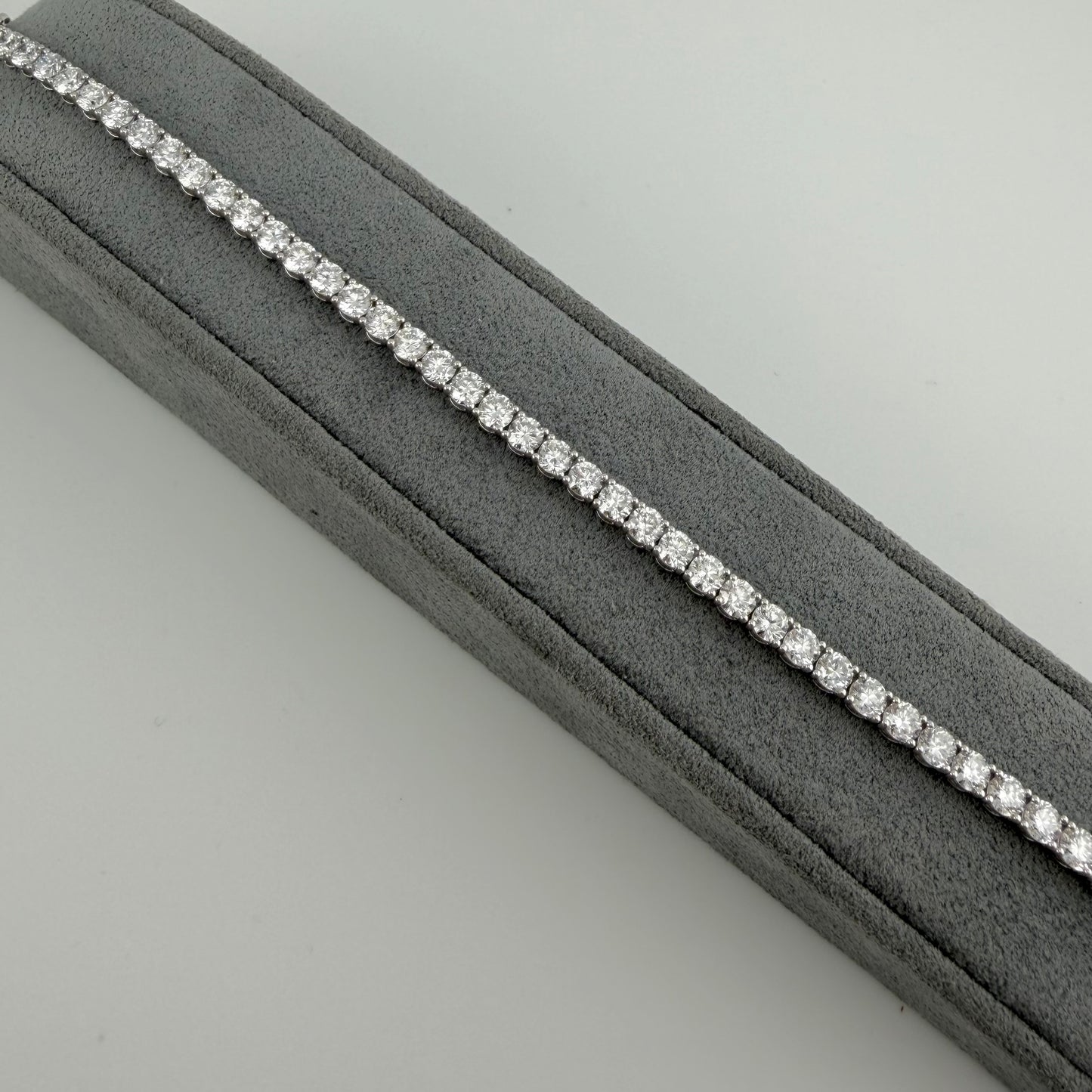 14k Gold 3.50 Carat Diamond Tennis Bracelet
