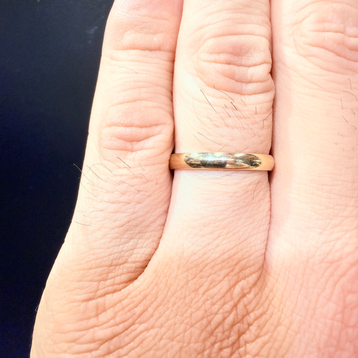 Classic Gold Wedding Band