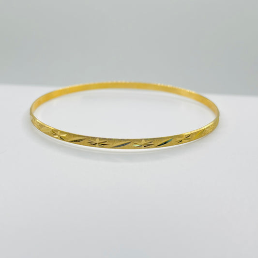 14k Gold Astréa Bangle