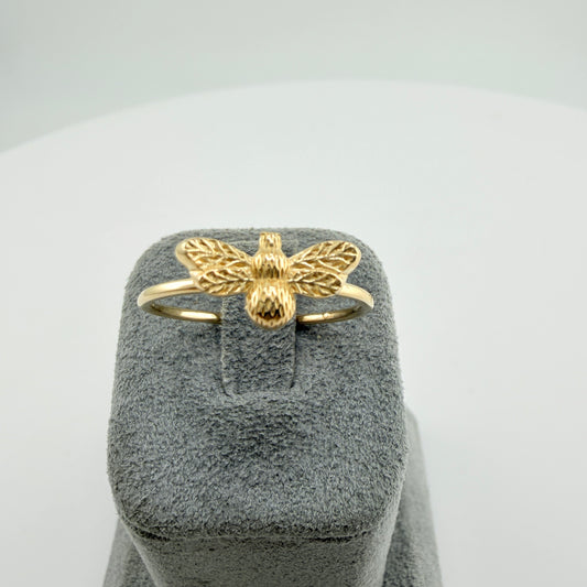 10K Gold Flying Goldbug Ring