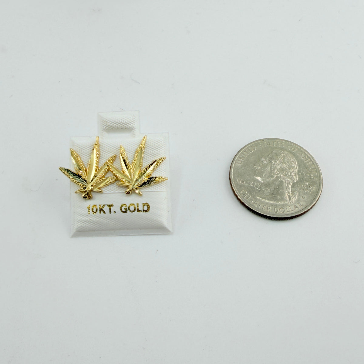 10K Gold Mary Jane Earrings