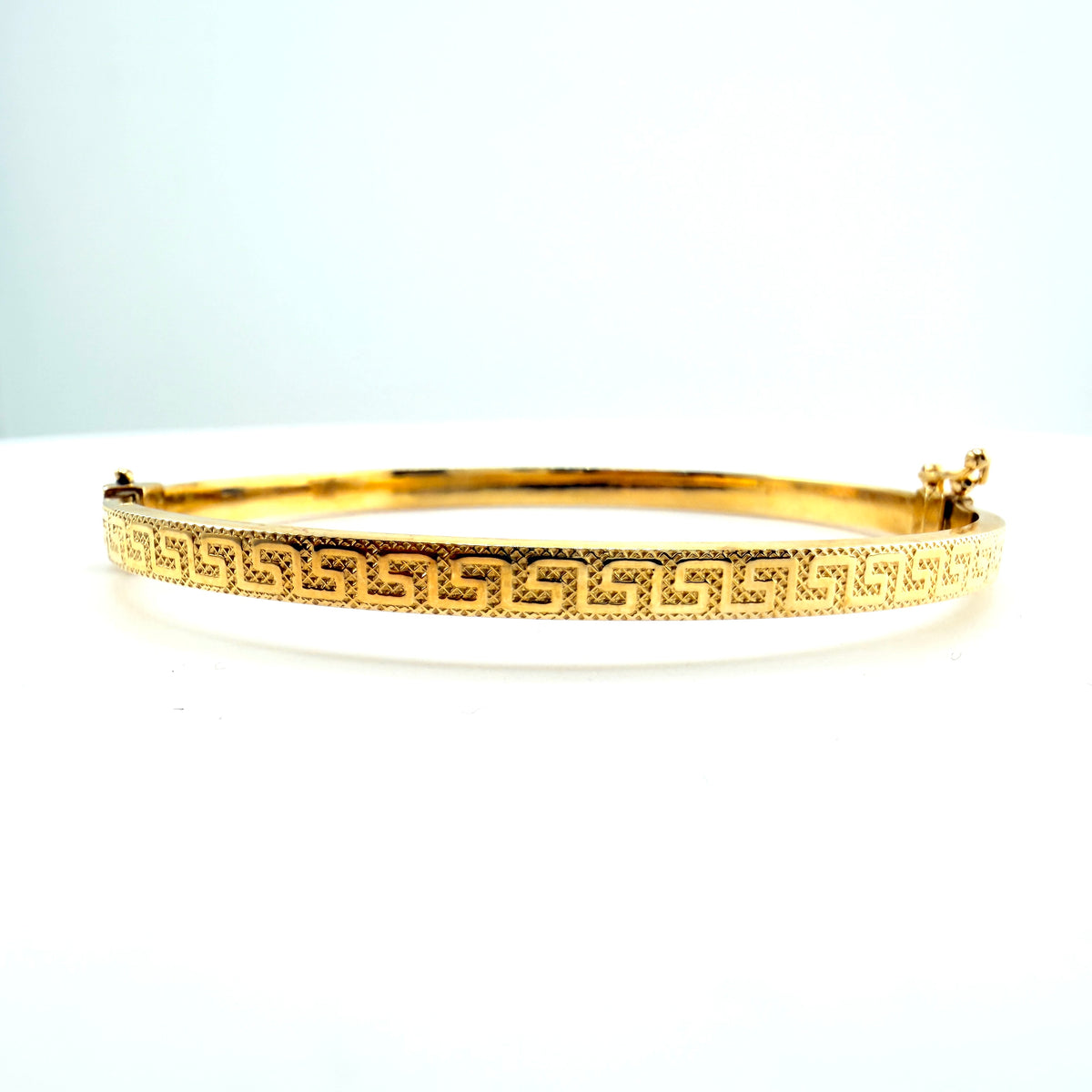 10K Gold Goddess Bangle