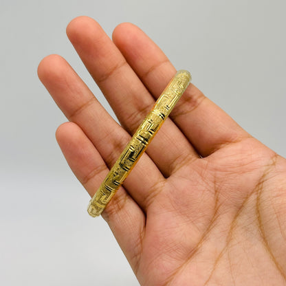 10k Gold Geometria Bangle