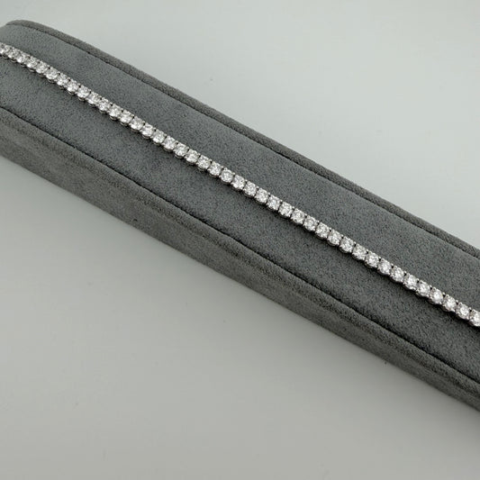 14k Gold 1.35 Carat Diamond Tennis Bracelet