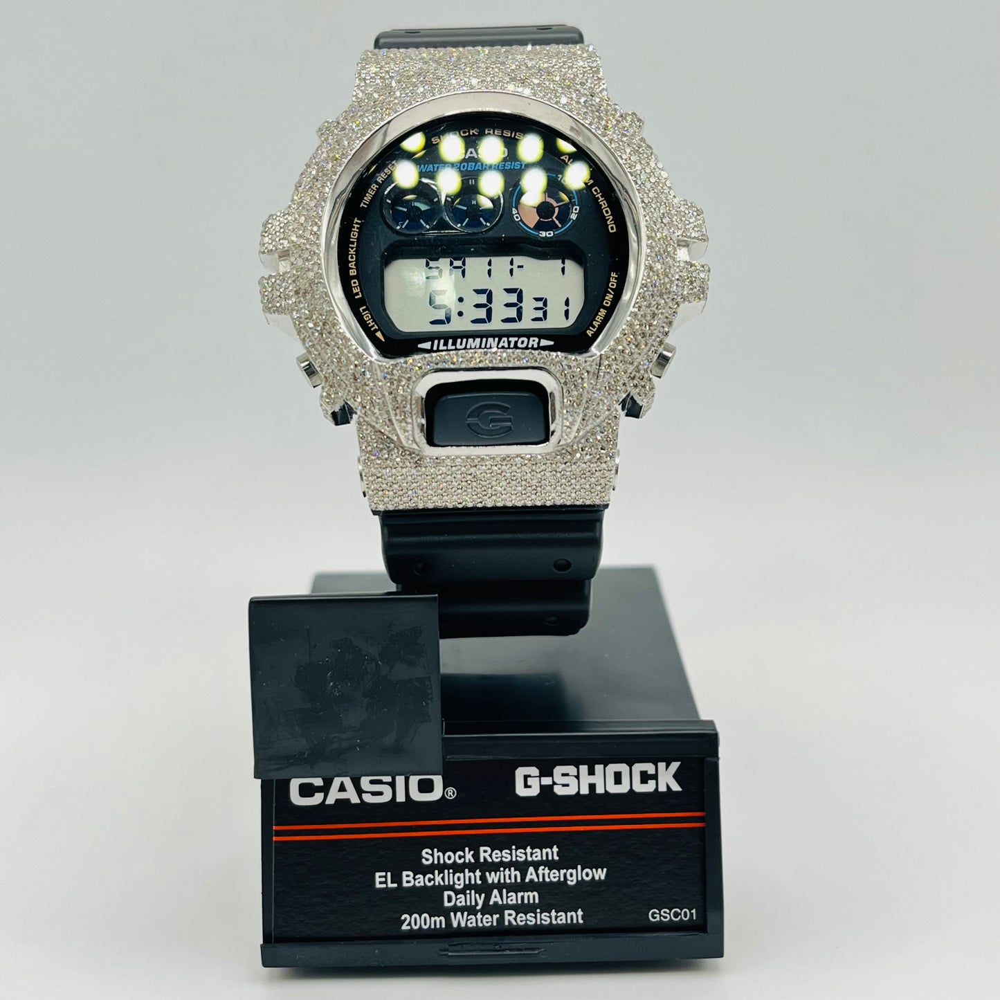 Custom Diamond G-Shock 6900 Series