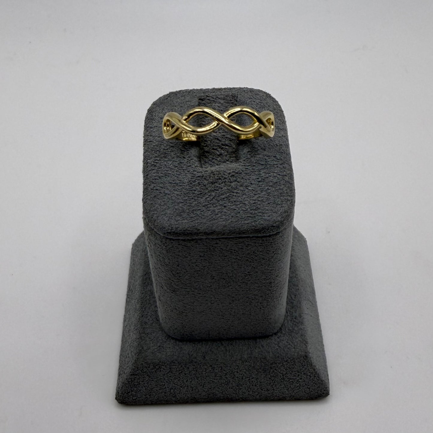 10k Gold Double Infinity Ring
